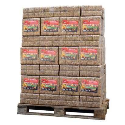 Afbeelding van Pallet BioBriq MegaRuf houtbriketten (972Kg)