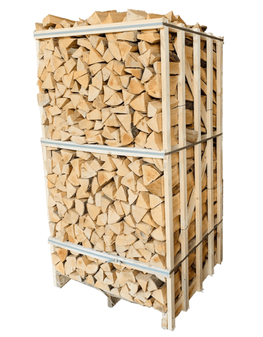 Afbeelding van Droog brandhout Buches 33 cm pallet 2,5 steres levering inbegrepen