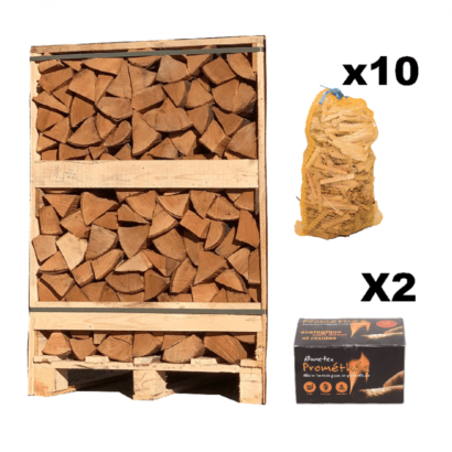 Afbeelding van Serenity Pack – 50 cm pallet – droog hout, levering inbegrepen