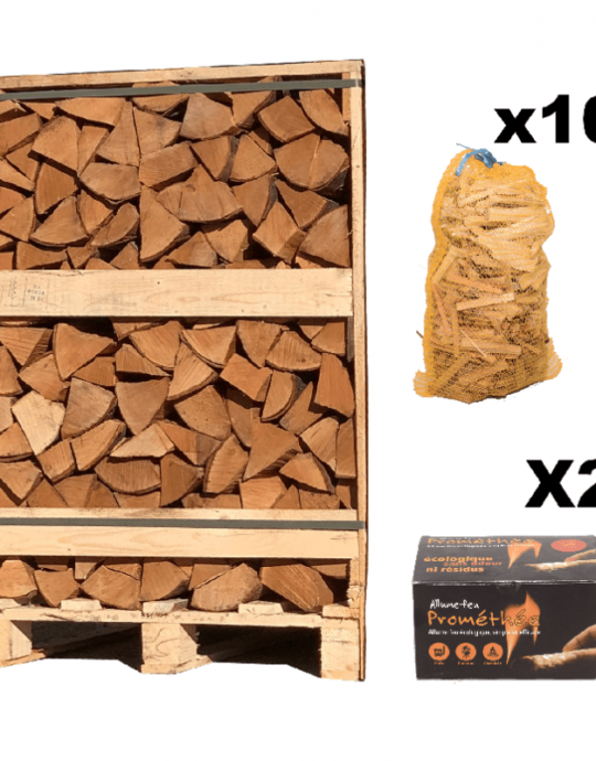 Afbeelding van Serenity Pack – 50 cm pallet – droog hout, levering inbegrepen