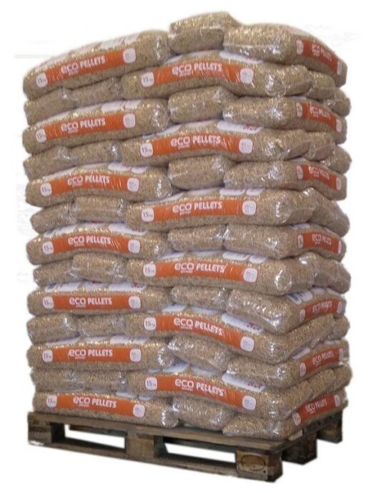 Afbeelding van ECOPOWER PELLET – PALLET VAN 65 ZAKKEN VAN 15 KG