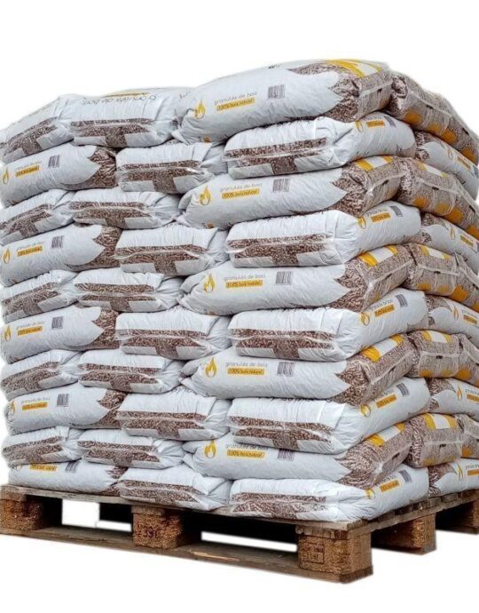 Afbeelding van PELLET HELIOS – 1/2 PALLET VAN 35 ZAKKEN VAN 15 KG